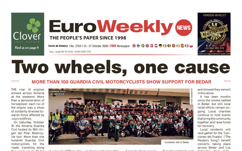 Costa de Almeria newspaper 15 - 21 Oct 2026