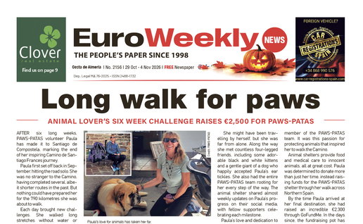 Costa de Almeria 29 Oct - 4 Nov 2026 Issue 2156