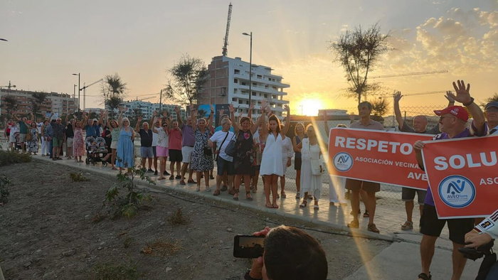 Neighbours protest as council ignores pleas.