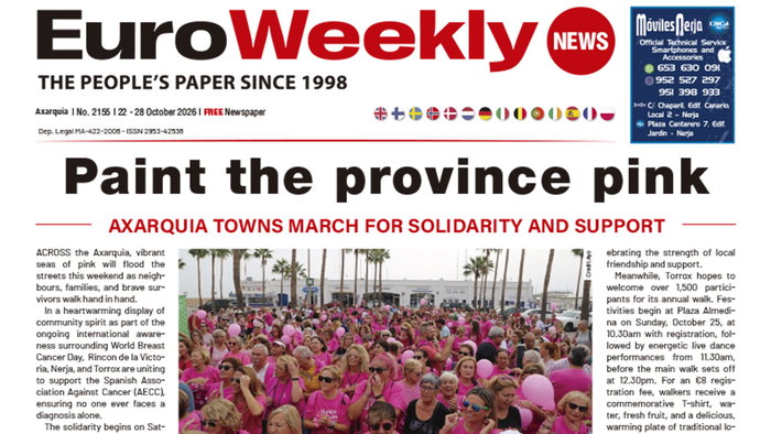 Axarquia 22 - 28 October 2026 Issue 2155