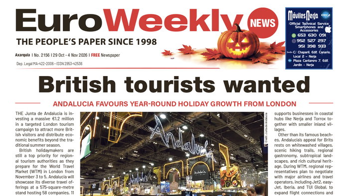 Axarquia 29 Oct - 4 Nov 2026 Issue 2156