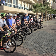 Mallorca yacht crews raise €7,000 for local charity in feel-good cycling challenge