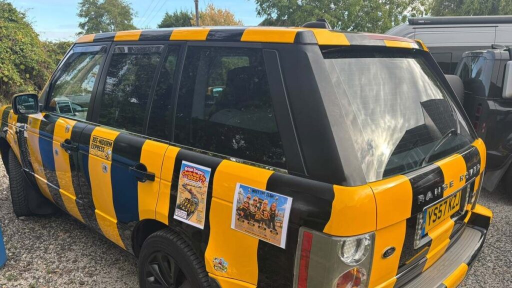 Bee range rover back