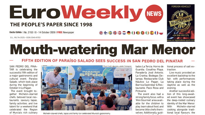 Costa Calida 8 - 14 October 2026 Issue 2153