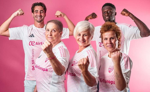 CD Estepona limited edition pink and white t shirt