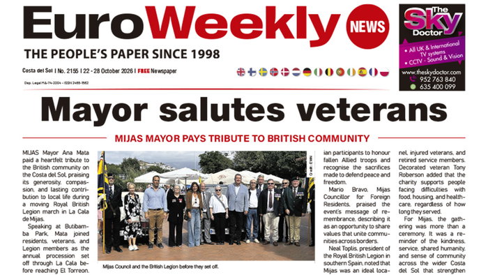 Costa del Sol 22 - 28 October 2026 Issue 2155