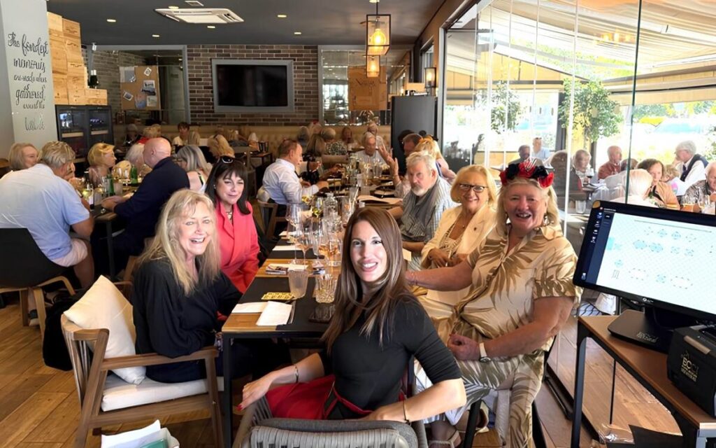 Halloween lunch sells out as 51 join Marbella get-together
