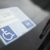 Disabled blue badge