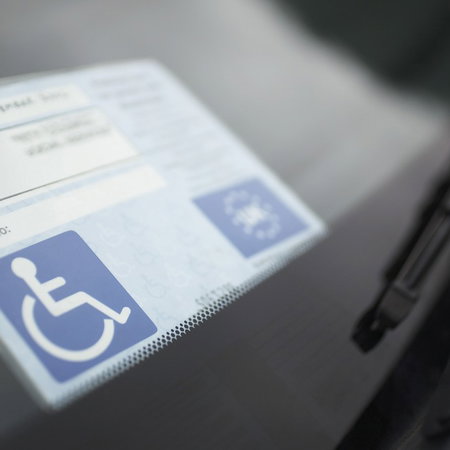 Disabled blue badge