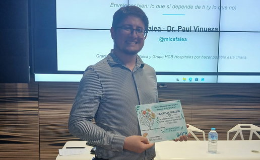 Dr. Paul Vinueza. Neurología HCB Benidorm