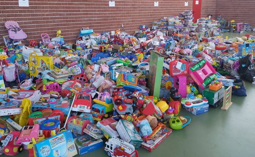 Christmas toy appeal.