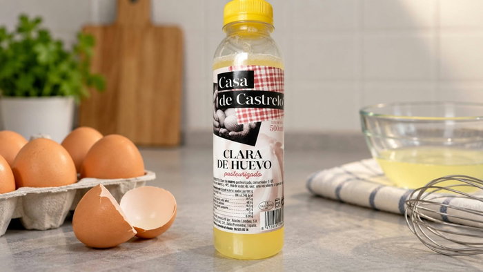 Casa de Castrelo pasteurised egg whites affected by a Salmonella alert in Spain.