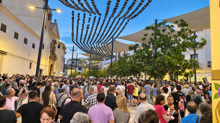 Protest in Velez