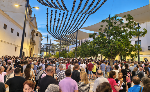 Protest in Velez