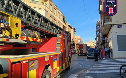 Firefighters respond to florist explosion.