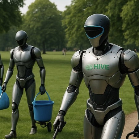 Hive robots created in Denmark