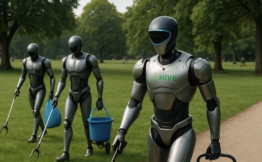 Hive robots created in Denmark