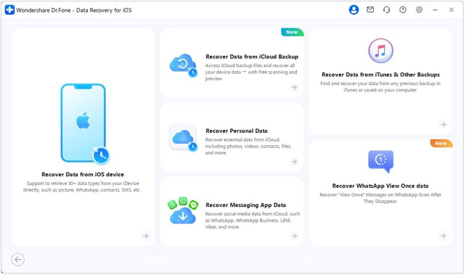 Screenshot on how to restore selective iTunes