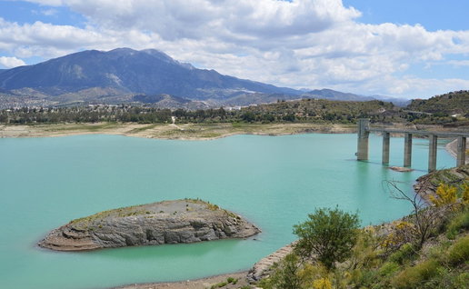 La Viñuela reservoir