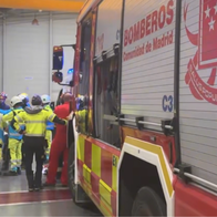 Madrid worker suffers serious injuries after becoming trapped in industrial machine