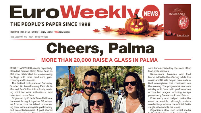Mallorca 29 Oct - 4 Nov 2026 Issue 2156