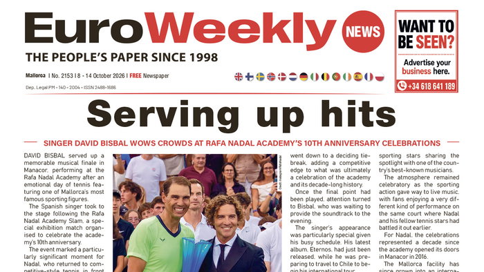 Mallorca 8 - 14 October 2026 Issue 2153