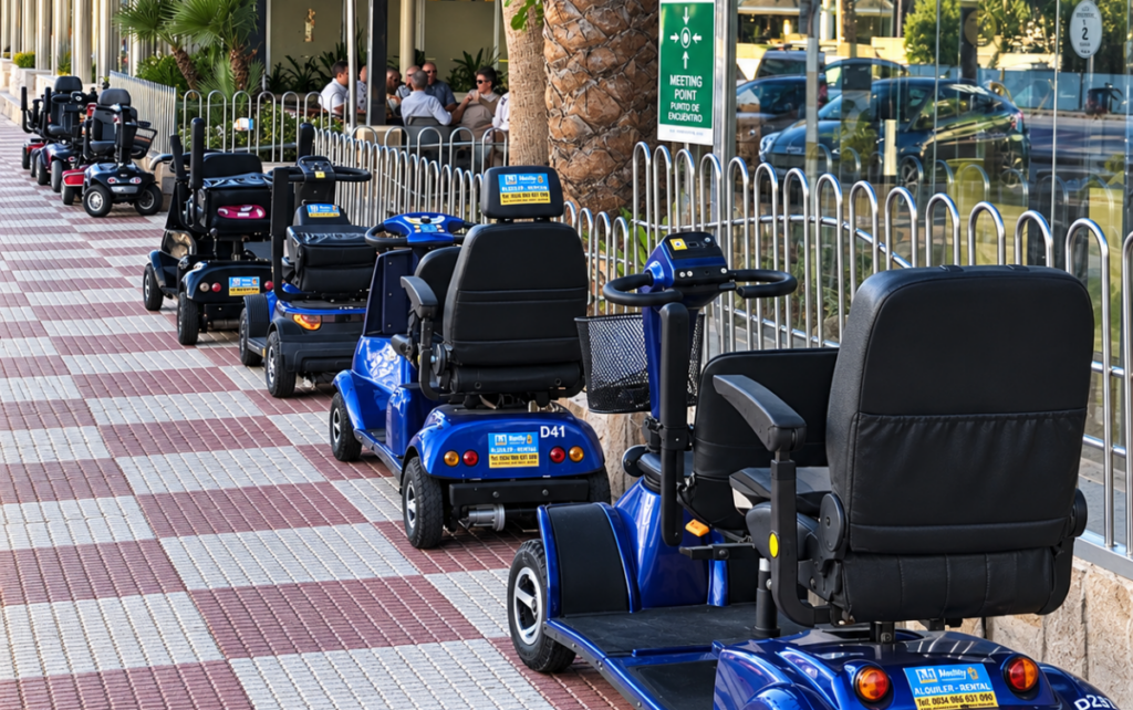 Benidorm mobility scooter ban: Tandem vehicles face tough new restrictions
