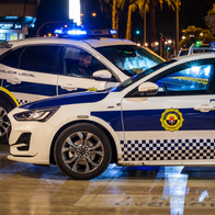 Local police cars