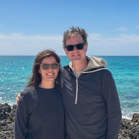Miriam González and Nick Clegg.