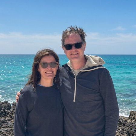 Miriam González and Nick Clegg.