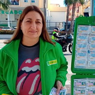 Silvia Sanchez ONCE seller