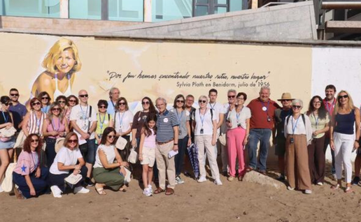 Benidorm follows Sylvia Plath’s footsteps 70 years after her life-changing visit