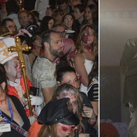 Peter Jackson greets Sitges zombies.