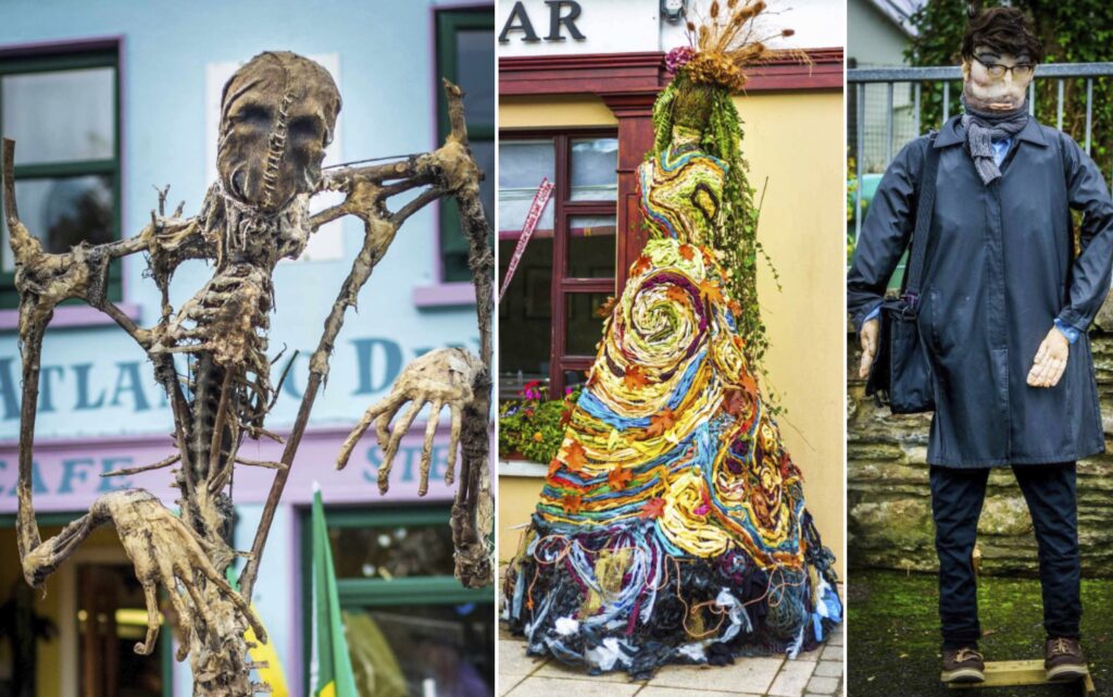 Irish Halloween magic: The tiny village packed with scarecrows and witches