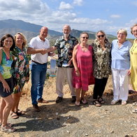 TAPAS Choir meets new supporter.