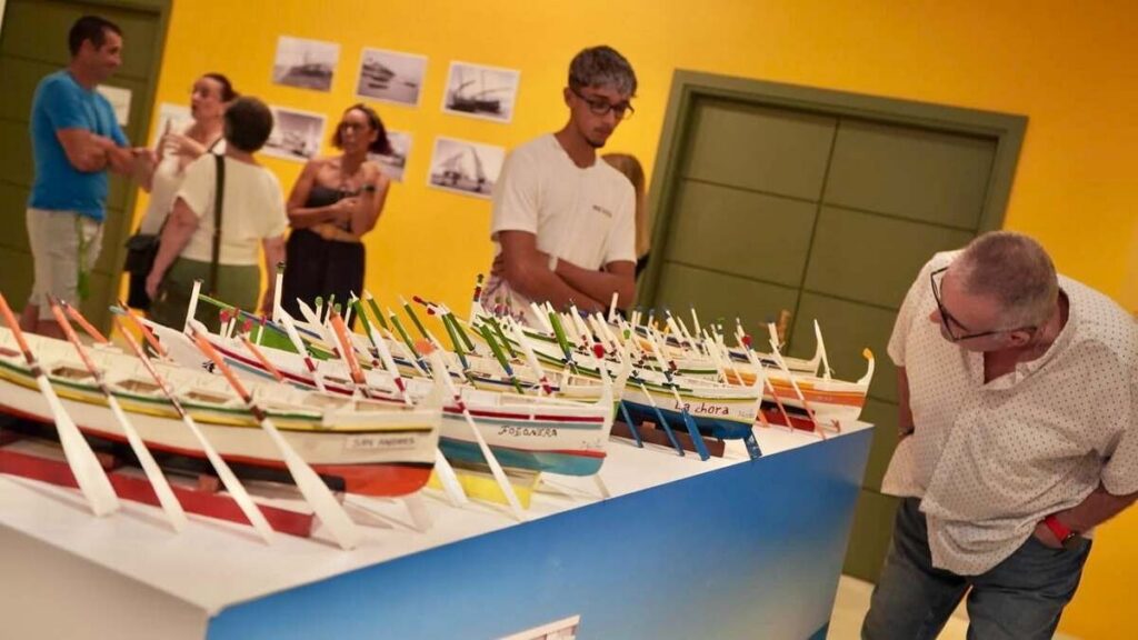 Free Torremolinos exhibition turns old fruit crates into 32 treasured fishing boats