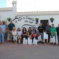 people visiting Competa