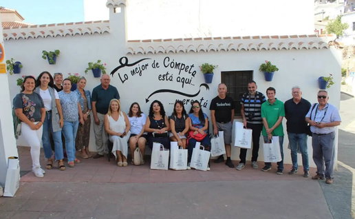 people visiting Competa