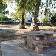 Popular barbecue site, El Esparragal park.