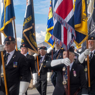 Benidorm pays tribute to British veterans in moving Poppy Appeal ceremony