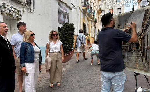 Historic streets become artists’ inspiration