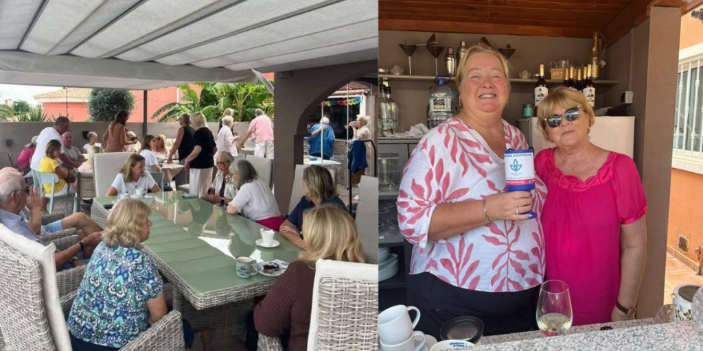 Spanish community raises €820 for cancer charity at heartwarming coffee morning