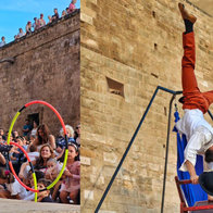 Palma’s streets became a stage for acrobats, jugglers and spectacular circus performances