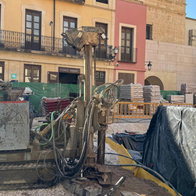 Elche Arab Baths restoration moves ahead as Central Market redevelopment continues.