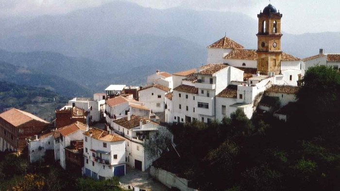 Cuevas del Becerro in Málaga province, where an Alicante man won a house in a €10 raffle