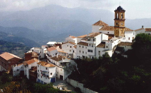Cuevas del Becerro in Málaga province, where an Alicante man won a house in a €10 raffle
