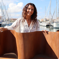 Mapi Gómez won the top award in the eighth edition of Esculturas frente al mar (Sculptures by the Sea)