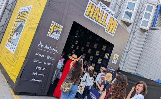 Hall M at Comic Con Malaga.