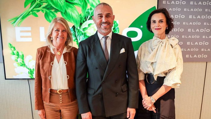 Mayor Ángeles Muñoz, Eladio Rueda and Macarena Valiente.