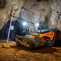 Caving robots developed in Rincon.
